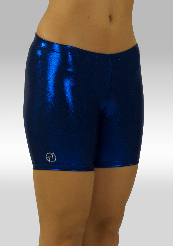 Leotard V778  darkblue / Turquoise glitter